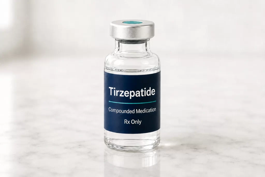 Compounded Semaglutide vial